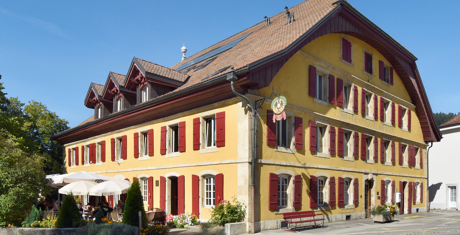 Hôtel de l'Aigle in Couvet, Val-de-Travers, Neuenburg