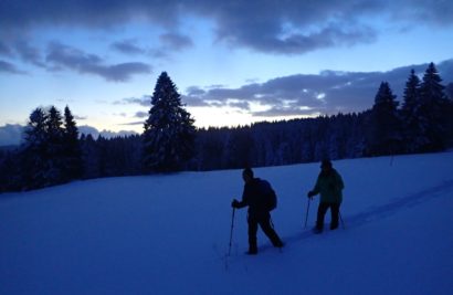 Schneeschuhausflug bei Mondschein & Fondue-Abend